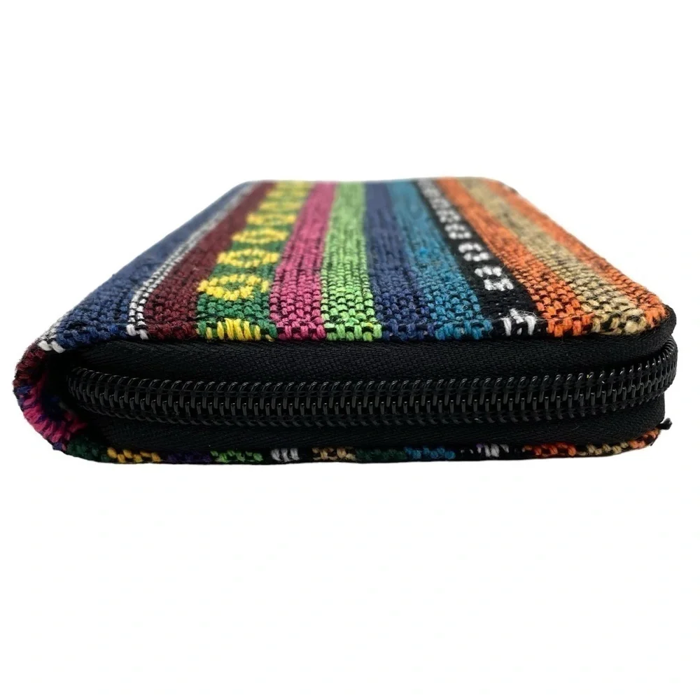 Southwestern Aztec Woven Wallet Wristlet